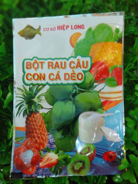 HỘP BỘT RAU CÂU CON CÁ DẺO