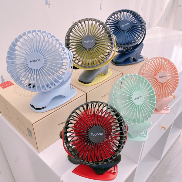 Quạt Tích Điện Mini YooBao - 6400mAh - Sử Dụng Lên Đến 32h - Hàng Chính Hãng | BigBuy360 - bigbuy360.vn