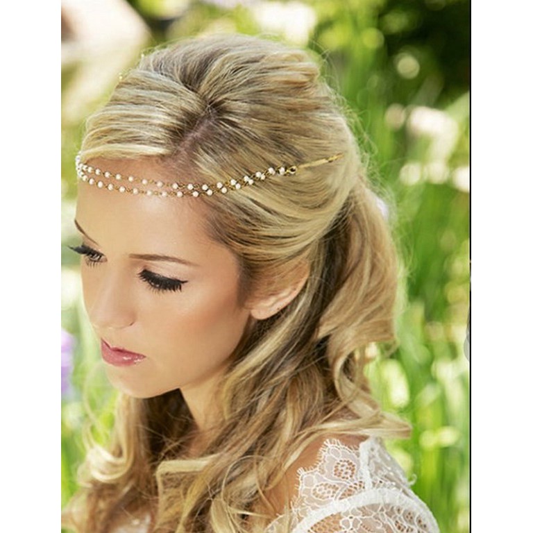Phụ kiện tóc Ấn Độ Delicate Head Chains HC0029YL03
