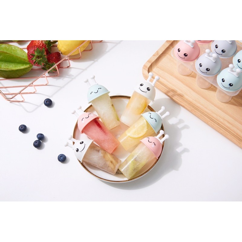 Khuôn làm kem hoạt hình tiện lợi