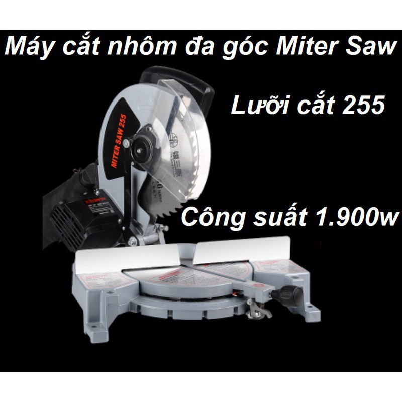 Máy cắt nhôm Miter saw | may cat nhom gia re