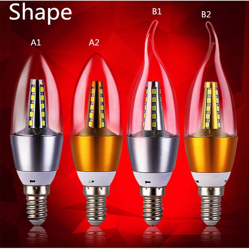 Bóng Đèn Led E14 Kiểu Dáng Thời Trang Phong Cách Vintage