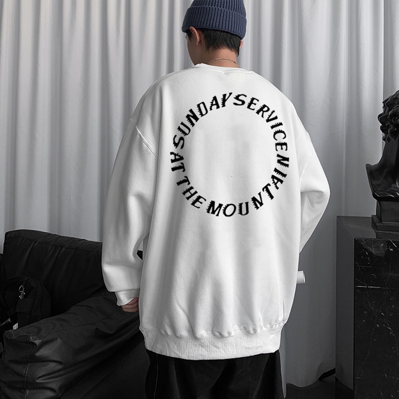 Áo Nỉ Sweater Trust God, Áo Hoodie Chất Nỉ Bông Dày Dặn Form Rộng Phong Cách Basic Stress Style