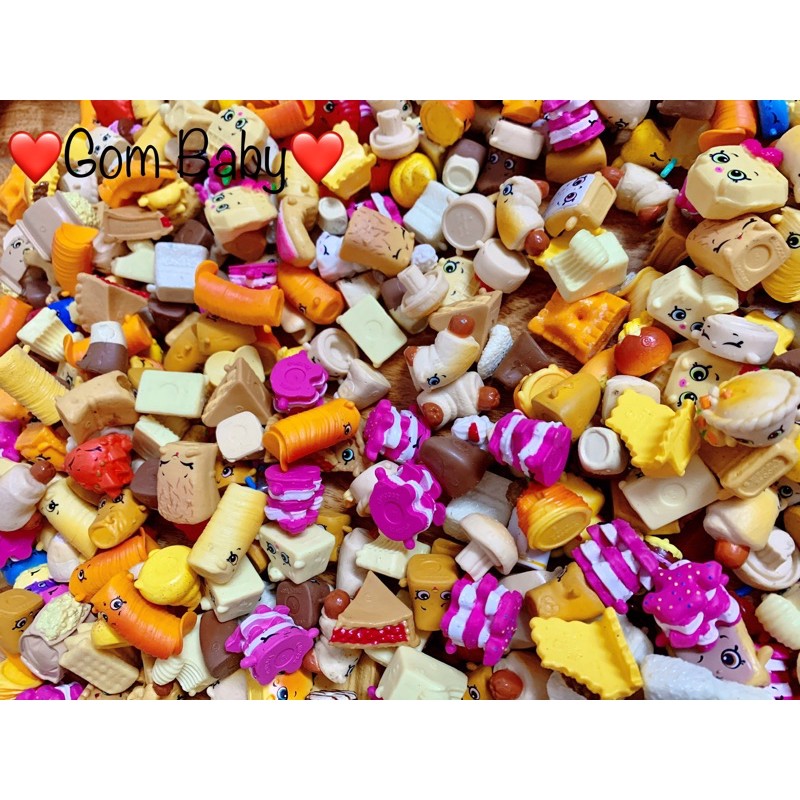 Đồ chơi Shopkins 1Kg {Khoảng 210 Shopkins}- Hàng VNXK