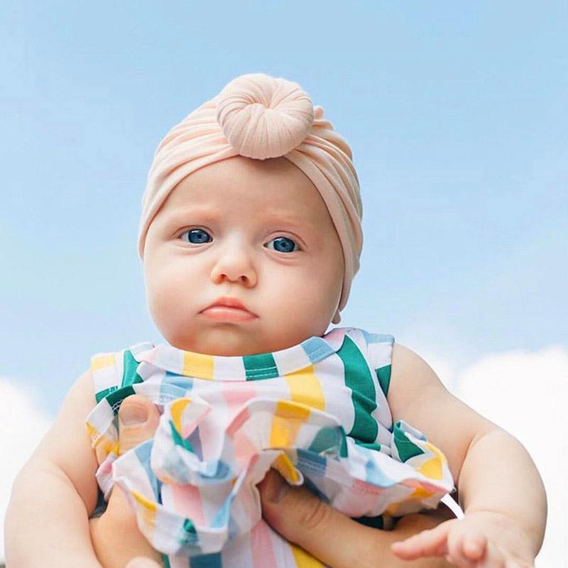 Mũ Bằng Vải Cotton Mềm Mại Dành Cho Bé Sơ Sinh Từ 0-24 Tháng Tuổi