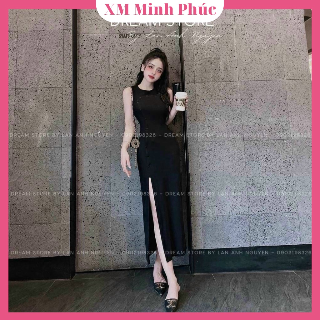 Đầm Body Sexy Thiết Kế Xẻ Tà Mặc Dự Tiệc, Đi Chơi Sang Chảnh Phong Cách Trẻ Trung Thời Trang Nữ Xm Minh Phúc
