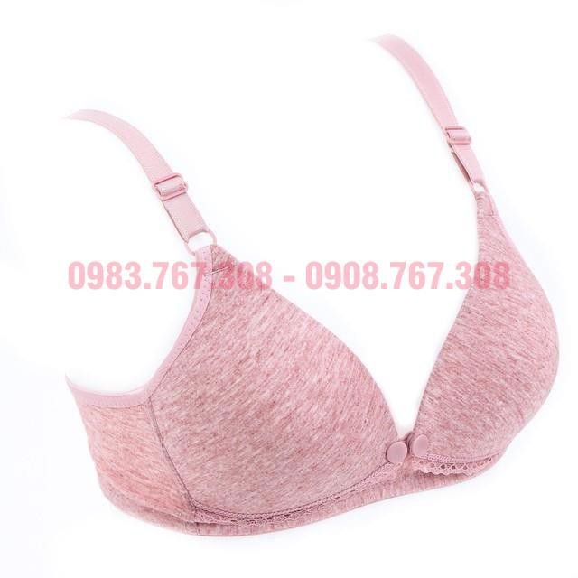Áo Lót Cúc Giữa Cho Mẹ Bầu Và Mẹ Sau Sinh - Có Đệm Mỏng, Mềm Mại, Thoải Mái - BTT00624