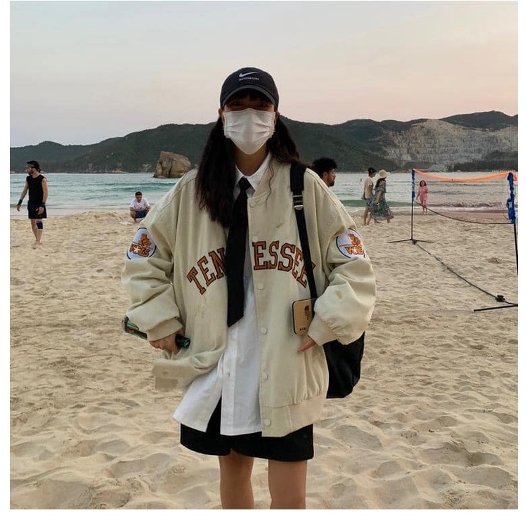 áo bomber basic họa thiết thêu cho cả nam nữ | BigBuy360 - bigbuy360.vn