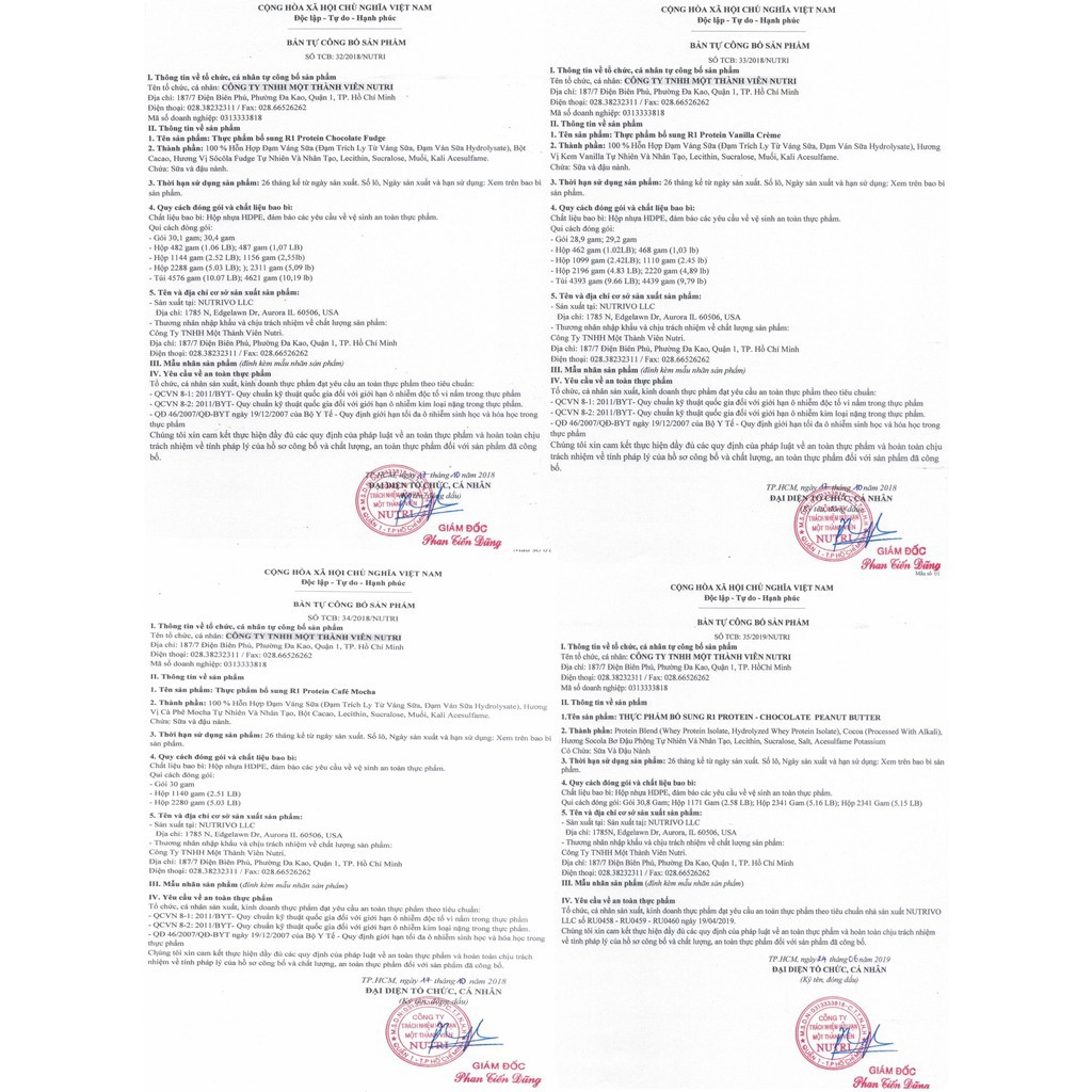 Whey Protein Isolate Rule 1 - Sữa Tăng Cơ Rule 1 Cao Cấp Chính Hãng