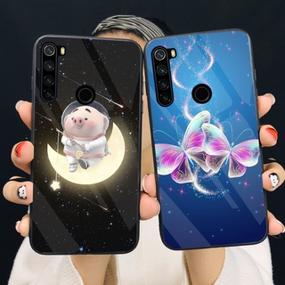 Ốp Lưng Xiaomi Note 8, Note 8 Pro Mặt kính cường lực chất lượng, cao cấp, sáng bóng