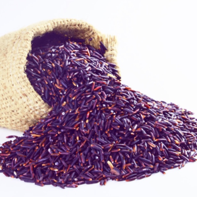 Gạo Lứt Tím Than - 3 KG - 1 Túi