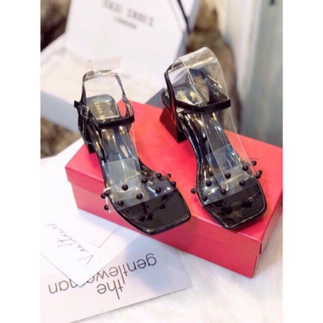 Sandal quai trong mika đính hạt 5cm ( mk hạt ) | BigBuy360 - bigbuy360.vn