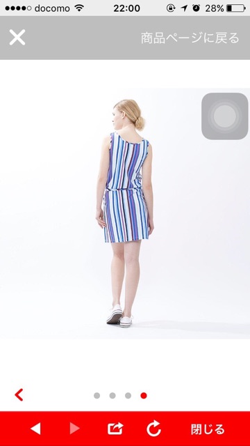 Váy liền cotton Uniqlo chính hãng