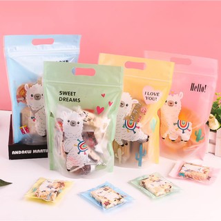 Túi Zip đựng Bánh Kẹo hình con Cừu