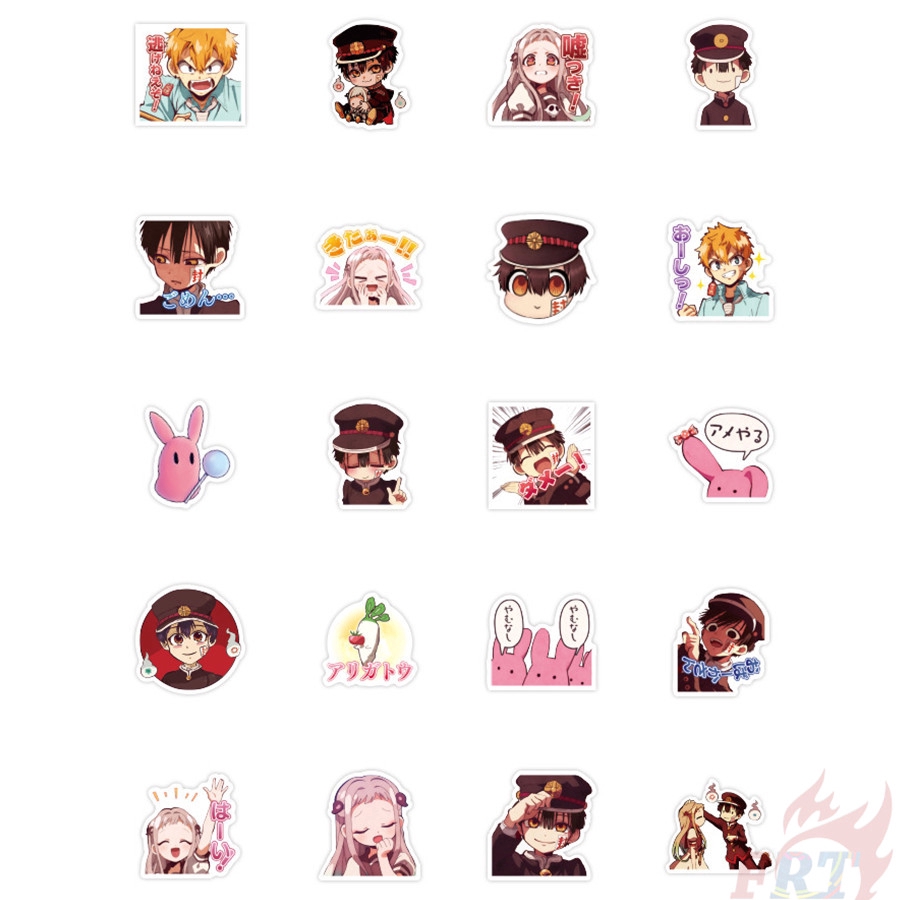 ❉ Toilet-bound Hanako-kun - Anime Stickers ❉ 40Pcs/Set DIY Decals Stickers for Album Diary Laptop Scrapbooks Skateboard