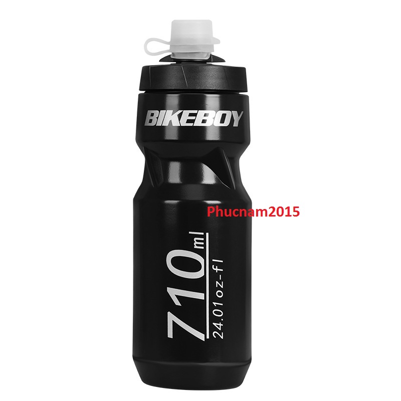 Bình Nước Xe Đạp Thể Thao Bikeboy 710ml Nhựa Cao Cấp Không Mùi An Toàn Sử Dụng