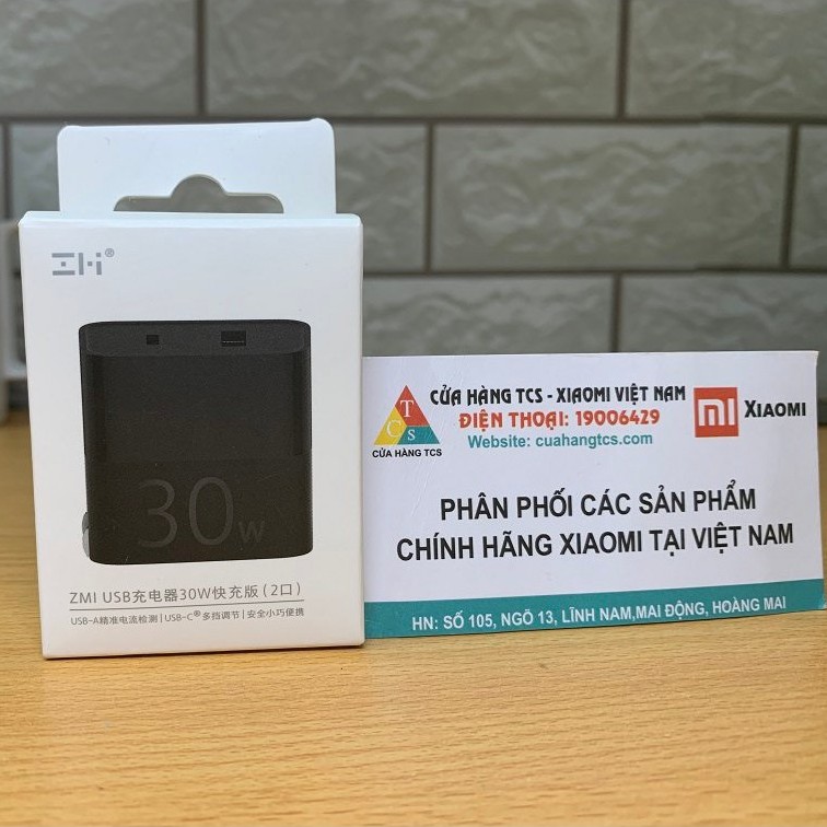 Củ sạc nhanh 30W Xiaomi Zmi 1A1C HA722 Cốc sạc Xiaomi 30w