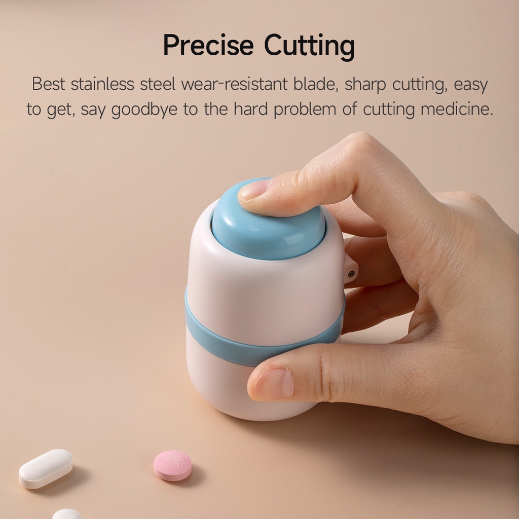 Xiaomi Youpin Hộp Đựng Thuốc Uống Hai Ngăn 2 / 1 Và 4 / 1 Chống Ẩm Chăm Sóc Sức Khỏe
