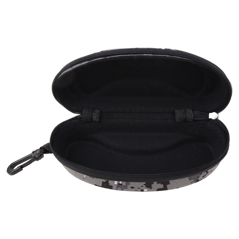 Youyo Hộp Đựng Mắt Kính Họa Tiết Rằn Ri Có Khóa Kéo Nhỏ Gọn