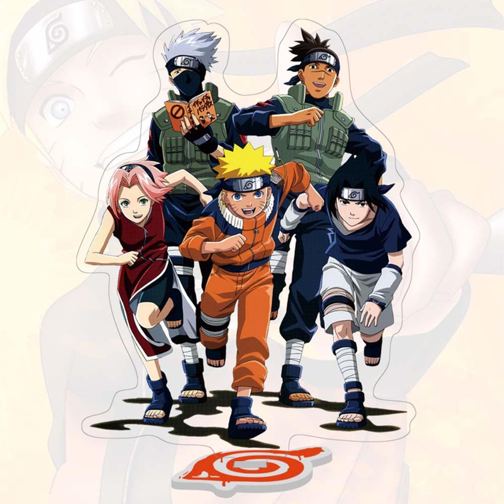 Mô Hình Nhân Vật Anime Naruto Bằng Acrylic Để Bàn Trang Trí Thẻ