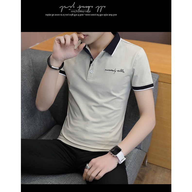 Áo Polo Nam Tay Ngắn VICENZO Cao Cấp Mẫu Trơn Cơ Bản Chuẩn Hàng Xuất. Áo Thun Nam Trẻ Trung Dễ Phối Đồ | BigBuy360 - bigbuy360.vn