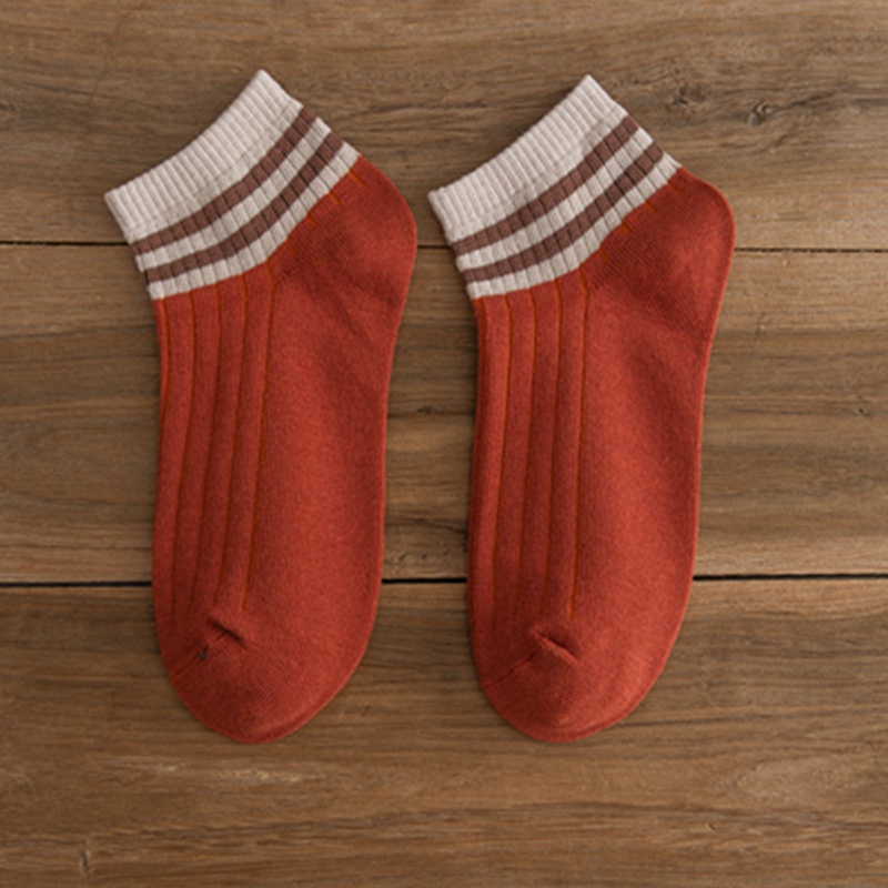 Vớ Cổ Thuyền Họa Tiết Kẻ Sọc Dễ Thương Cho Nữ