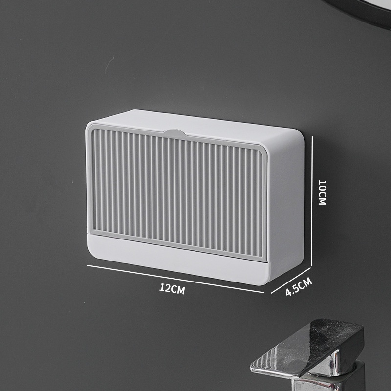 Giá Đỡ Xà Phòng Có Rãnh Thoát Nước Tiện Dụng Cho Phòng Tắm / Nhà Bếp