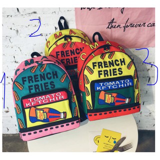 balo FRENCH FRIES cá tính