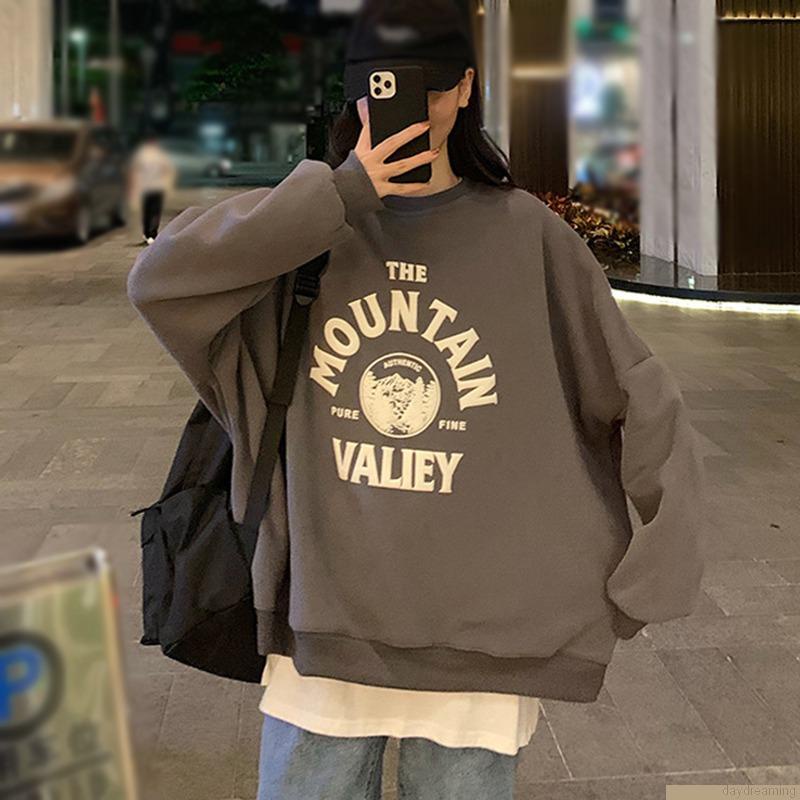 Áo hoodies nữ in chữ thời trang trẻ trung