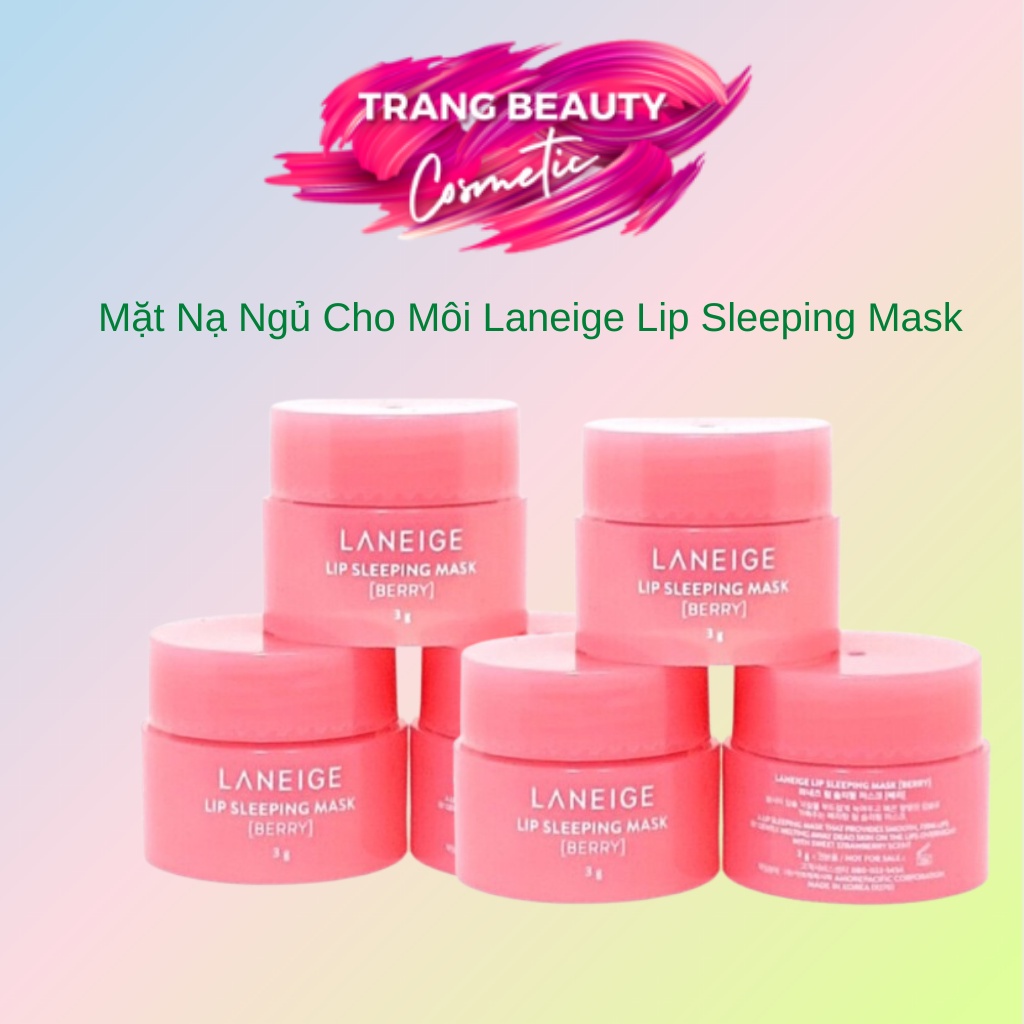 Mặt Nạ Ngủ Cho Môi Laneige Lip Sleeping Mask 3g