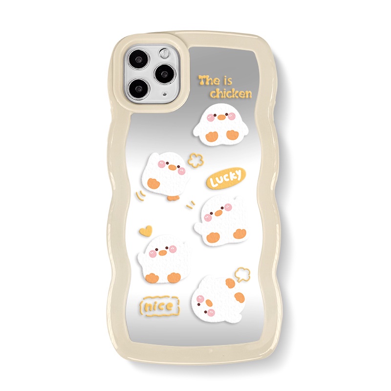 Ốp Lưng Họa Tiết Ren Hoạt Hình Bảo Vệ Cho Apple iPhone 14131211 Ốp Điện Thoại mini Xinh Xắn Dành Cho Iphone promax XS XR xsmax se2020 678plus