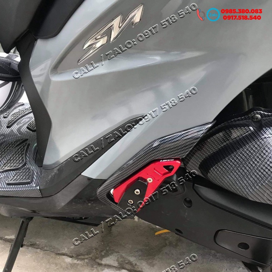 GÁC CHÂN BIKER CNC CHO SH 2017 - 2019 / SH Mode/ SH 2020 Ảnh thật Sp