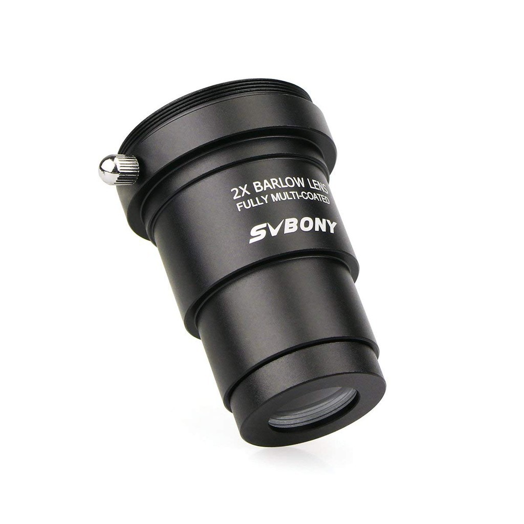 Ống Kính Svbony Barlow Lens 2x 1.25 Inch Làm Bằng Kim Loại Với Ren M42x0.75 Cho Bộ Lọc Kính Viễn Vọng Chụp Ảnh Thiên Văn