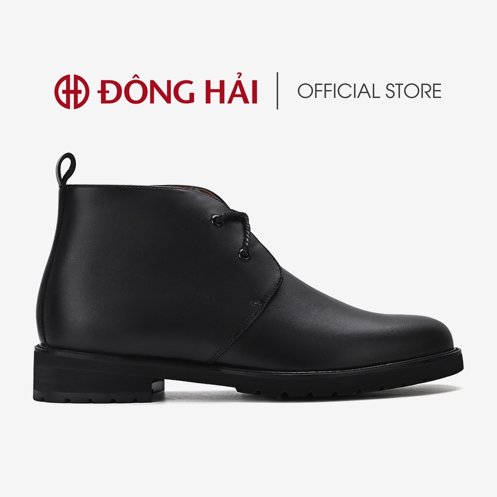 "TẶNG NGAY 30K khi theo dõi gian hàng" Boot nam Chukka Đông Hải da bò cao cấp thiết kế tối giản tăng vẻ lịch lãm - G01A6
