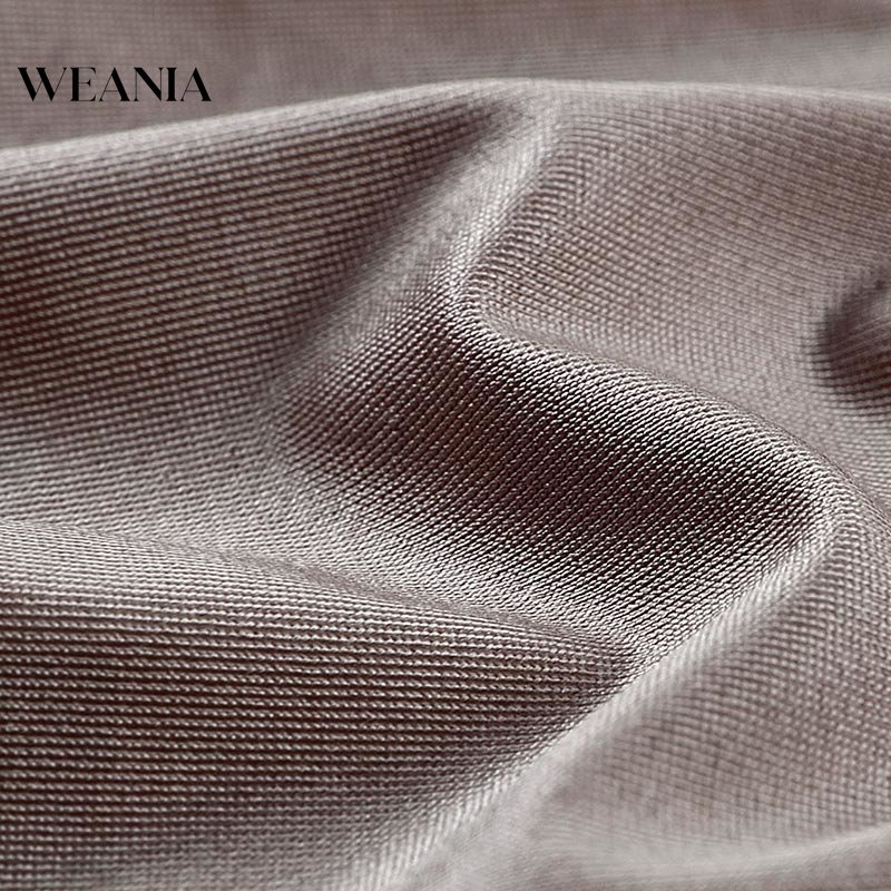 Quần Lót Lụa Không Đường May Màu Trơn Lưng Thấp Size S-XL Mềm Mại Thoải Mái Gợi Cảm Cho Nữ