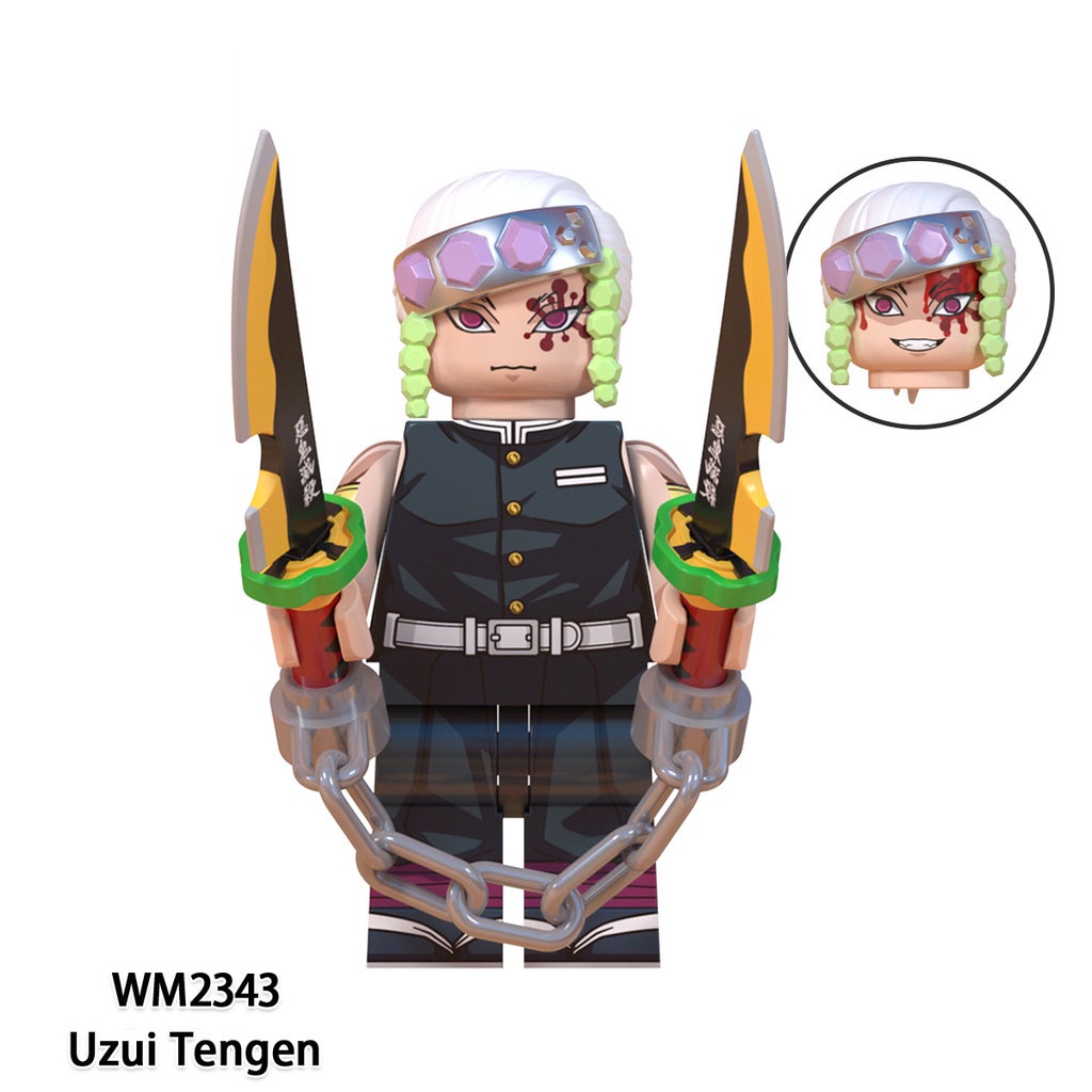 Mô Hình Đồ Chơi Nhân Vật Ninjago demon slayer Độc Đáo Cho Bé