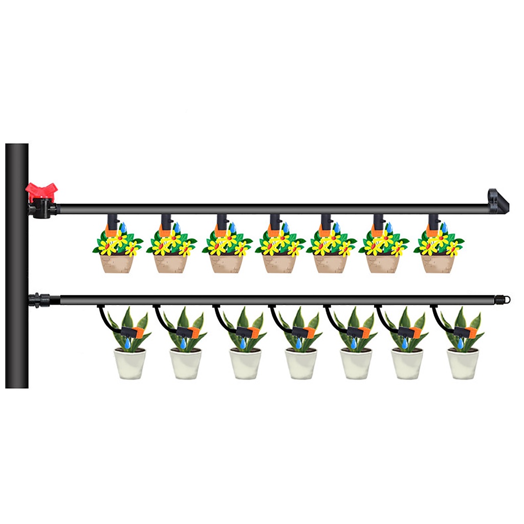 Set 20 Đầu Phun Sương 0~60L Áp Suất Lớn Cho Hệ Thống Tưới Nước Sân Vườn