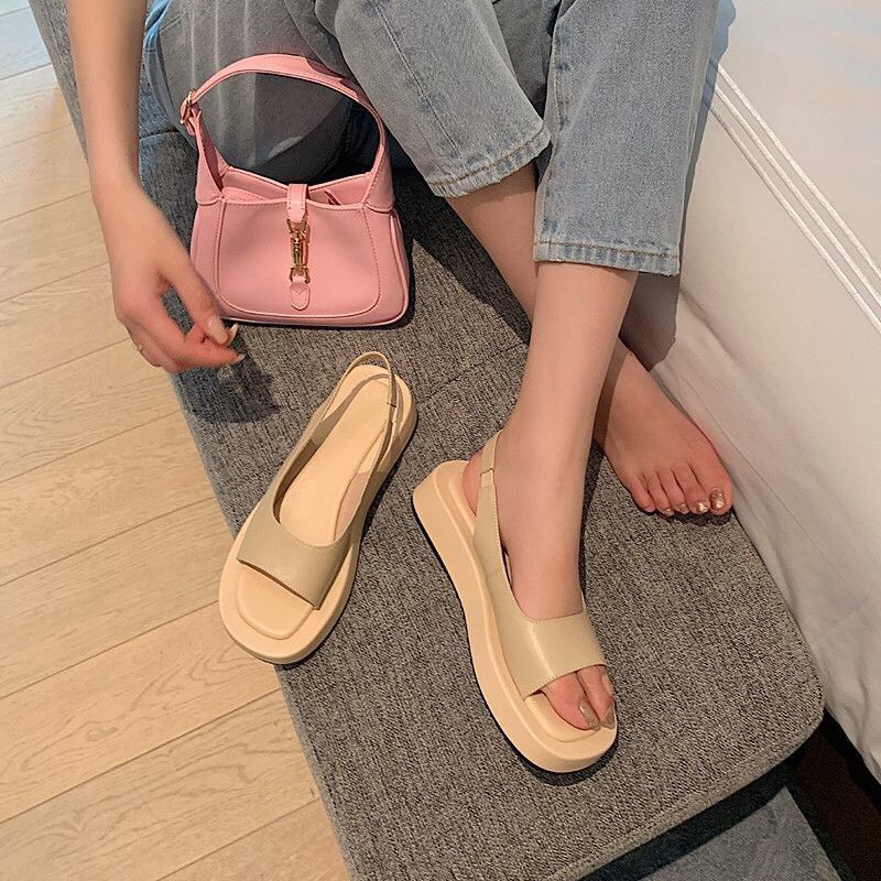 [HÀNG ĐANG VỀ - ảnh thật cuối] Sandal basic đế 3cm style Hàn Quốc G053