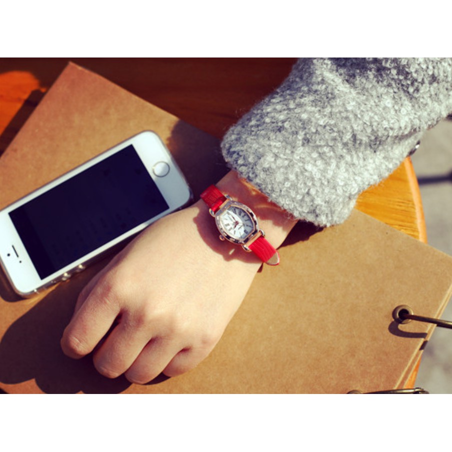 [QUÁ ĐẸP] ĐỒNG HỒ NỮ DÂY DA YUHAO MẶT CHỮ NHẬT NHỎ NHẮN CỰC ĐẸP | BigBuy360 - bigbuy360.vn