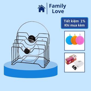 Kệ đựng nắp nồi, dao, thớt - Kệ đựng vung tiện dụng