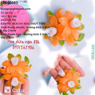 Khuôn Silicon Hoa Thủy Tiên