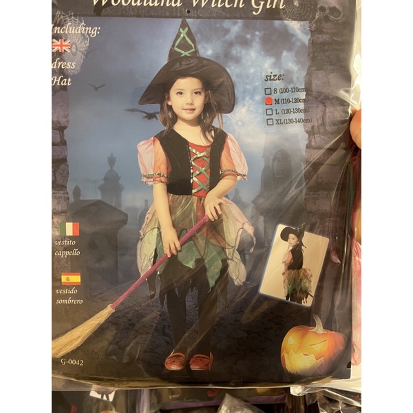 Bộ hoá trang phù thuỷ Halloween các mẫu