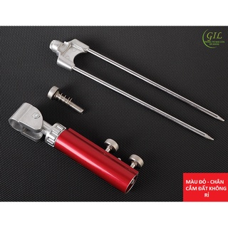 chân cắm chống cần Chống cần cắm đất