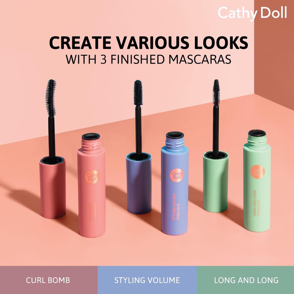 [Sẵn 3 loại] Mascara Cathy Doll Thái Lan