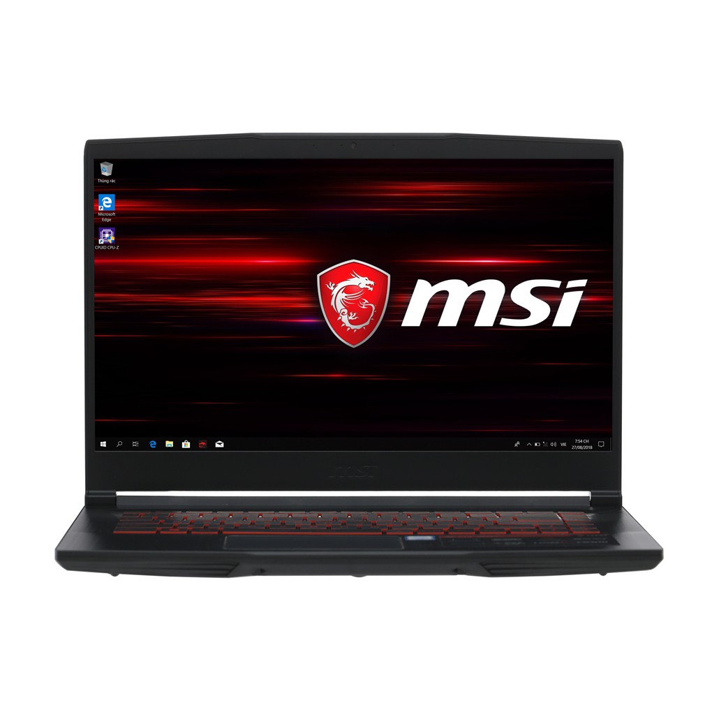 Laptop MSI GF63 8RD i7 8750H/8GB/1TB+128GB/4GB GTX1050Ti/Win10/(221VN)