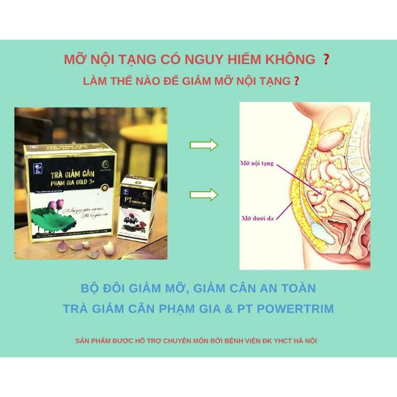 COBO VIÊN ĐỐT MỠ VÀ TRÀ GIẢM CÂN PHẠM GIA