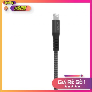 CÁP SẠC IPHONE USB-C TO LIGHTNING 18W HYPERDRIVE TOUGH 2M