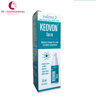 (QUÀ TẶNG) Keovon Spray Bổ Sung Vitamin K2, Tăng Khả Năng Hấp Thụ Canxi Cho Bé