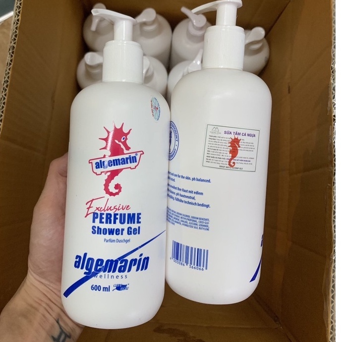 Sữa tắm cá ngựa các size