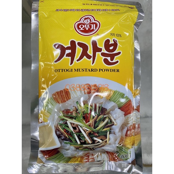 &lt;HOT&gt; Bột mù tạt Ottogi Hàn Quốc 300gr